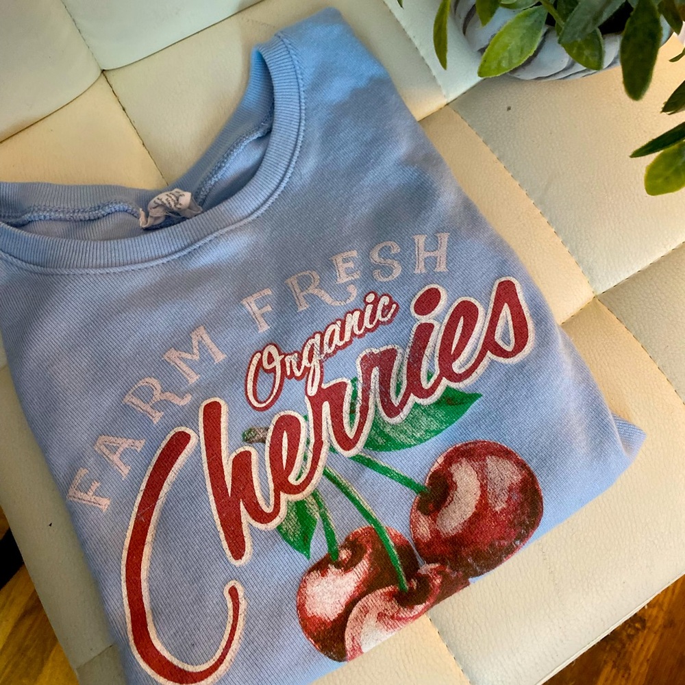 🍒 CHERRY CROPPED BABY TEE🍒